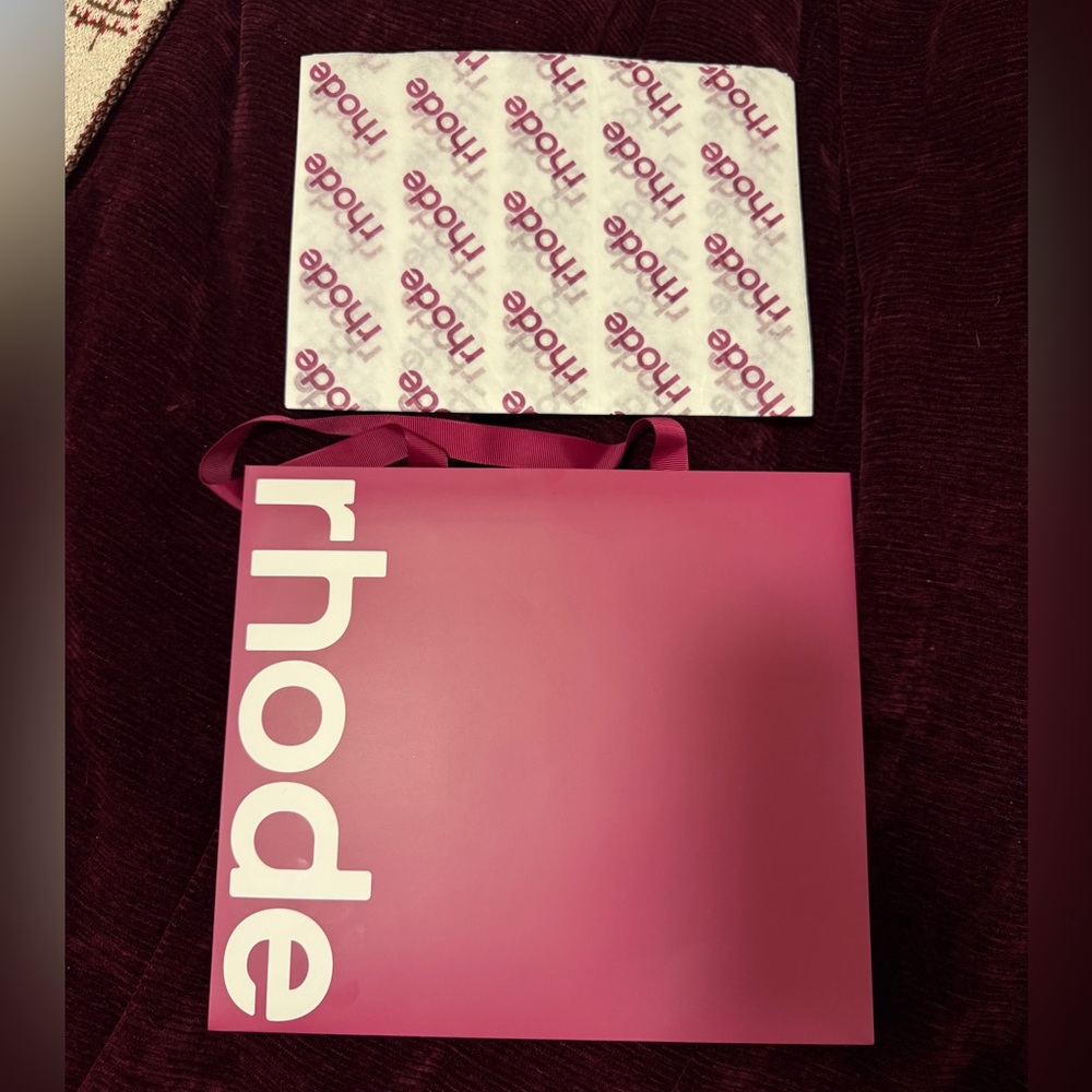 RHODE Fuchsia Gift Bag